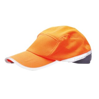 Warnschutz Baseball Cap navy orange 