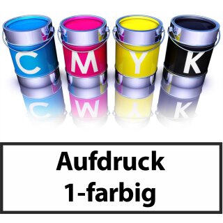 Druck auf Textilien 1-farbig (BASIC) // Staffelpreise