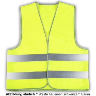 Signalweste Warnweste gelb EN20471 (XL UNISIZE) Auslaufartikel