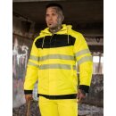 EOS Hi-Vis Workwear Parka Jacke With Printing Area - gelb