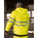 EOS Hi-Vis Workwear Parka Jacke With Printing Area - gelb