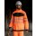 EOS Hi-Vis Workwear Parka Jacke With Printing Area - orange