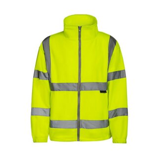 Hi-Vis Safety Fleece-Jacket Bergen - Fleecejacke - gelb