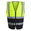 Pro Hi-Vis Executive Vest Warnweste mit Taschen und...