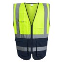 Pro Hi-Vis Executive Vest Warnweste mit Taschen und...