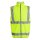 Pro Hi-Vis Full Zip Gilet  Vest - moderne Warnweste mit Reißverschluss - gelb