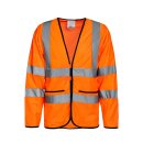 korntex® Hi-Vis Lightweight Safety Jacket Andorra - leichte Warnschutzweste langarm - orange