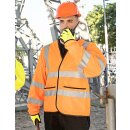 korntex® Hi-Vis Lightweight Safety Jacket Andorra - leichte Warnschutzweste langarm - orange