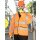 korntex® Hi-Vis Lightweight Safety Jacket Andorra - leichte Warnschutzweste langarm - orange