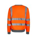 Hi-Vis Workwear Sweatshirt  Limerick Warnschutz Sweatshirt orange