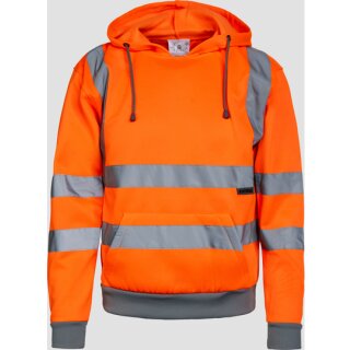 Hi-Vis Workwear Hoody Cork - Warnschutz Hoodie/Pullover - orange