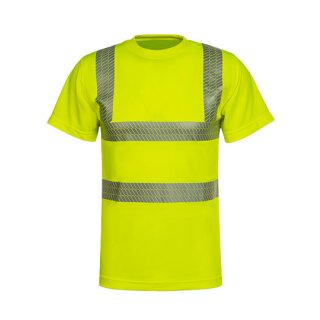 Hi-Vis Broken Reflective Premium T-Shirt Alhambra - gelb