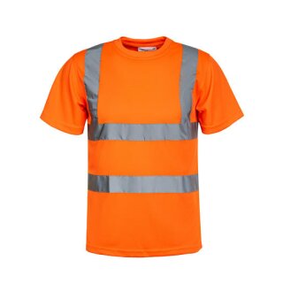 Hi-Vis Basic T-Shirt Cordoba Warschutz Shirt - orange