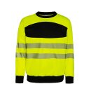 EOS Hi-Vis Workwear Sweatshirt with Printing Area -...