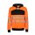 EOS Hi-Vis Workwear Hoody With Printing Area - moderner Warnschutz Hoodie - orange