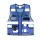 MESH Einsatzweste mit Funktion -Mesh Tactical Vest Sparta - blau