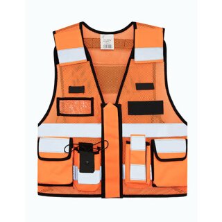 MESH Einsatzweste mit Funktion -Mesh Tactical Vest Sparta - orange