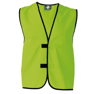 Promotion & Identification Vest Leipzig - Warnweste ohne Streifen - neon grün