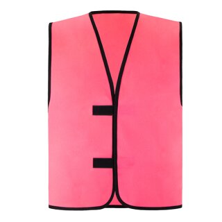 Promotion & Identification Vest Leipzig - Warnweste ohne Streifen - neon pink