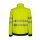 EOS Hi-Vis Workwear Softshell Jacket With Printing Area - gelb