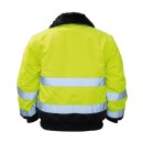 Robust 4-in-1 Hi-Vis Pilot Jacket Oslo - Warnschutz Pilotjacke - gelb/schwarz