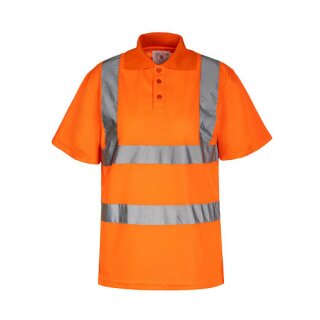 Hi-Vis Basic Polo Shirt Liverpool Warschutz Polo-Shirt - orange